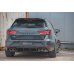 Диффузор заднего бампера под двойные трубы на Seat Leon III Cupra ST